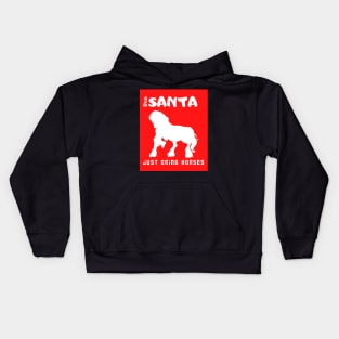 Dear Santa Just Bring Houses Kids Hoodie